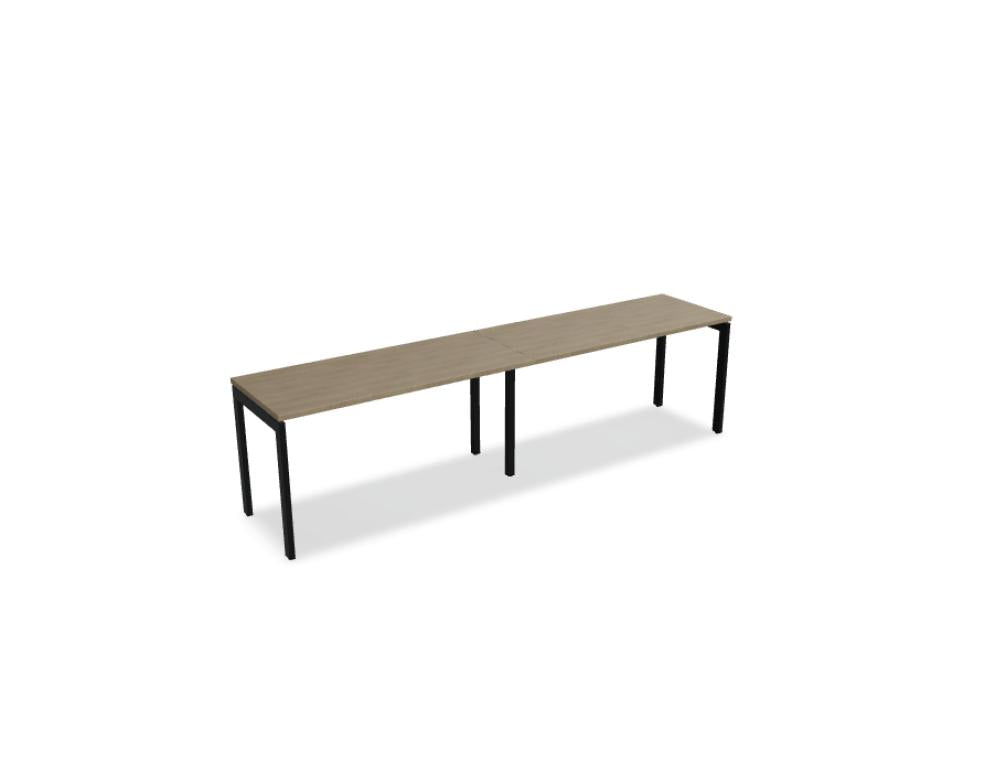 Ogi U BOU14E2 - Schreibtisch in Honigeiche präsentiert im Onlineshop von KAQTU Design AG. Schreibtisch ist von Mdd