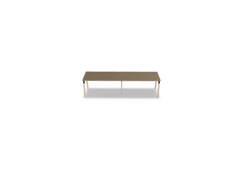Ogi W BOW03E2 - Schreibtisch in Honigeiche präsentiert im Onlineshop von KAQTU Design AG. Schreibtisch ist von Mdd