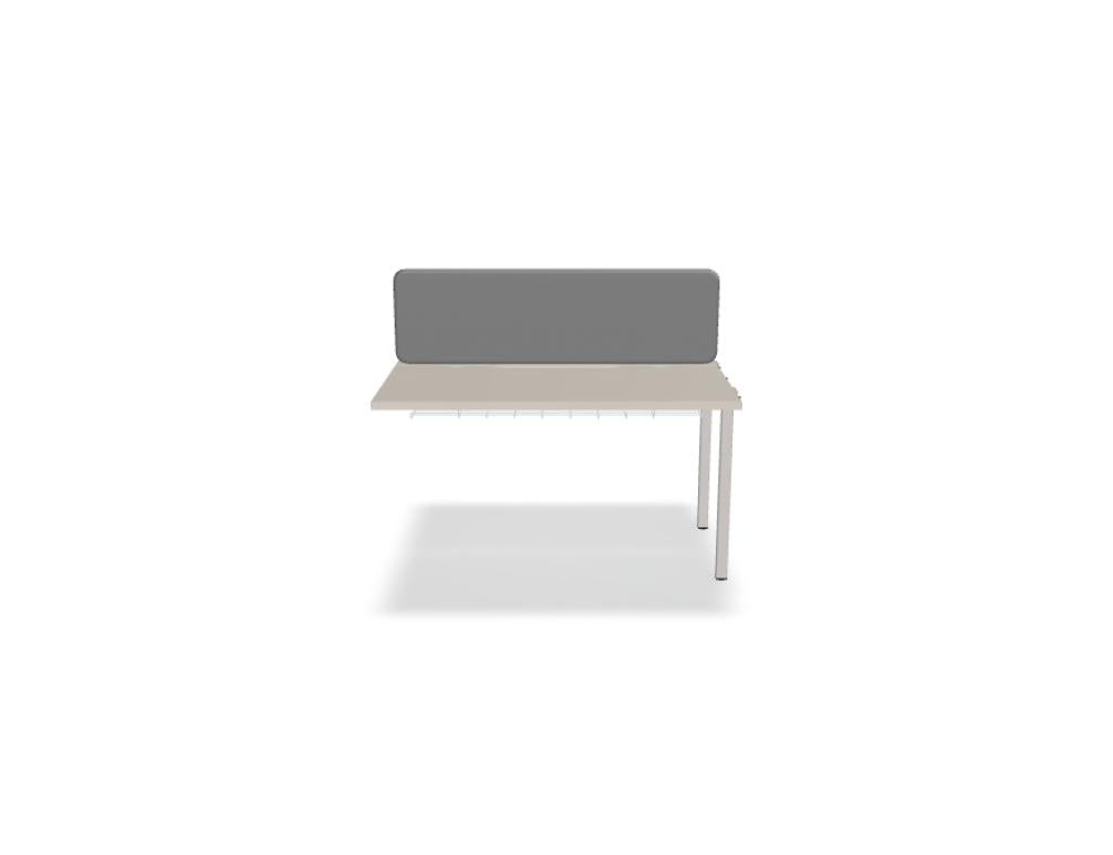 Ogi M Bench BOX22 - Doppelschreibtisch in Honigeiche präsentiert im Onlineshop von KAQTU Design AG. Schreibtisch ist von Mdd