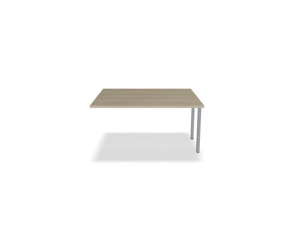Ogi Y Bench BOX24 - Doppelschreibtisch in Honigeiche präsentiert im Onlineshop von KAQTU Design AG. Schreibtisch ist von Mdd