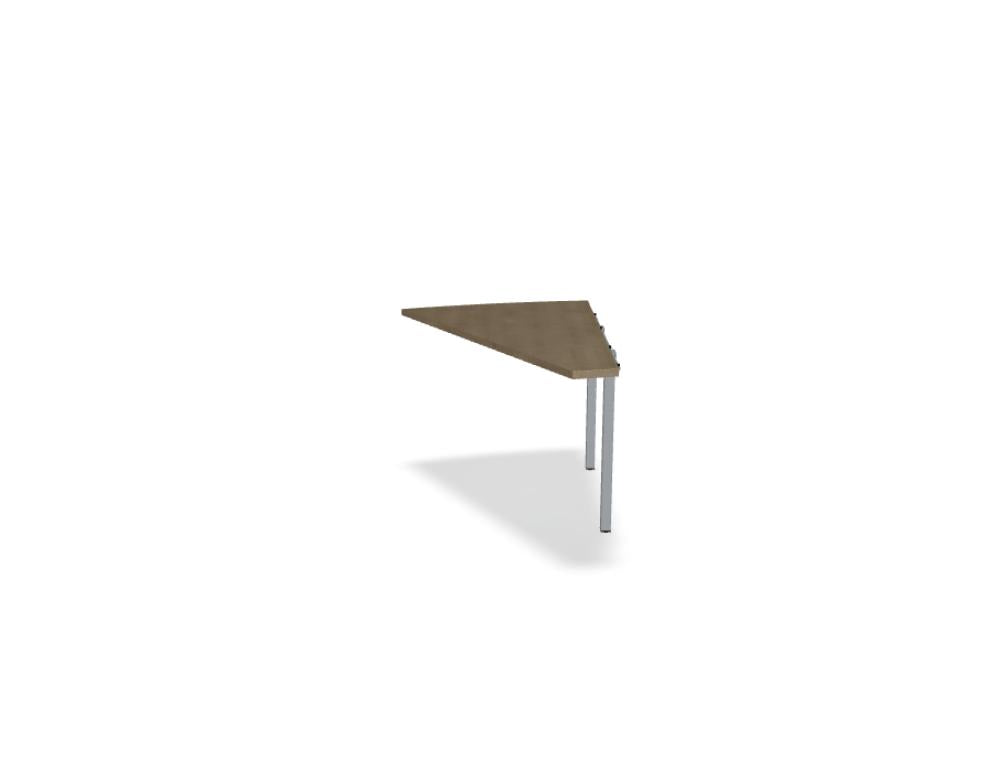 Ogi U Bench BOX50 - Doppelschreibtisch in Honigeiche präsentiert im Onlineshop von KAQTU Design AG. Schreibtisch ist von Mdd