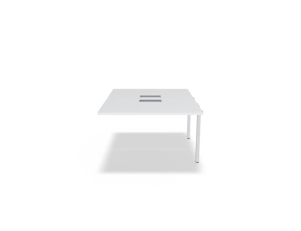 Ogi M Bench BOX62 - Doppelschreibtisch in Honigeiche präsentiert im Onlineshop von KAQTU Design AG. Schreibtisch ist von Mdd