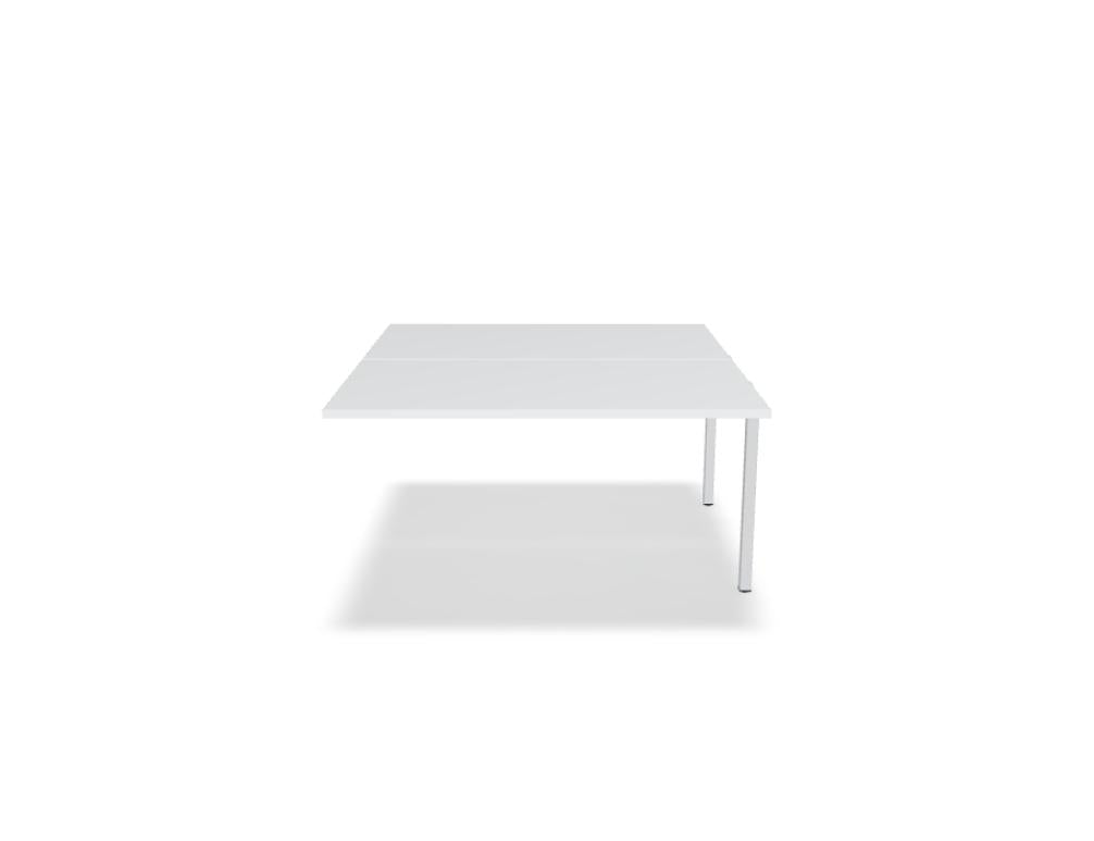 Ogi U Bench BOX64 - Doppelschreibtisch in Honigeiche präsentiert im Onlineshop von KAQTU Design AG. Schreibtisch ist von Mdd