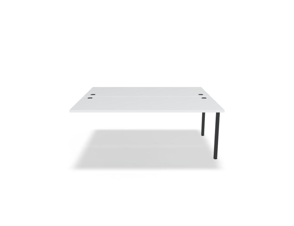 Ogi U Bench BOX68 - Doppelschreibtisch in Honigeiche präsentiert im Onlineshop von KAQTU Design AG. Schreibtisch ist von Mdd