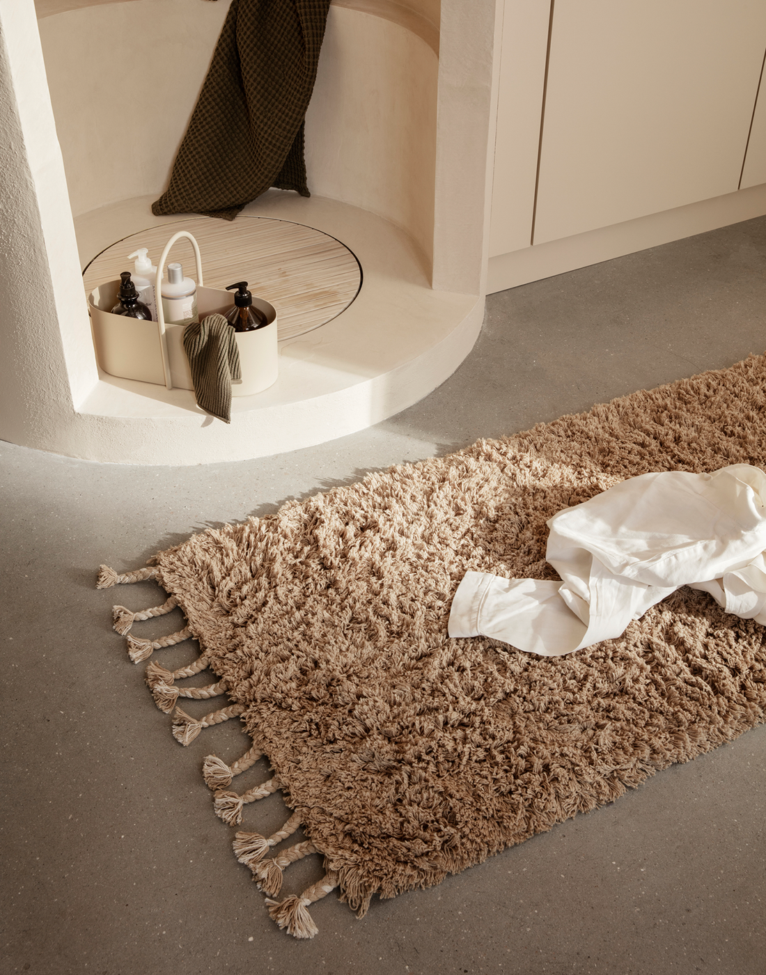Badezimmer mit Dusche