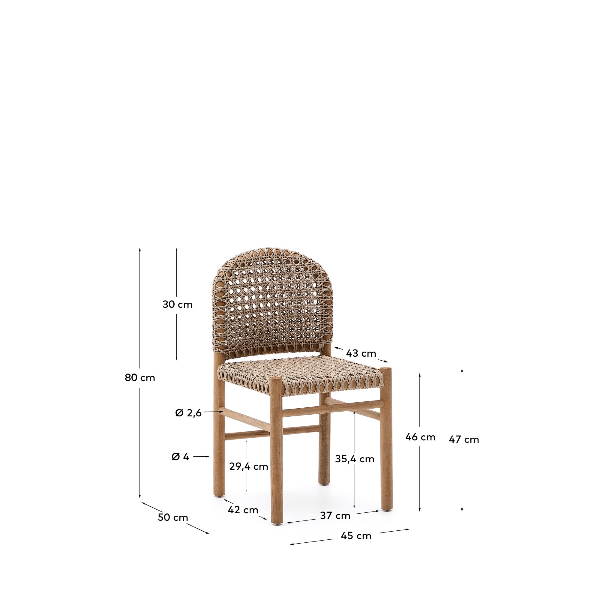 Der Tavira-Stuhl aus Teakholz vereint zeitlose Eleganz und Robustheit, ideal für stilvolle und langlebige Outdoor-Momente.