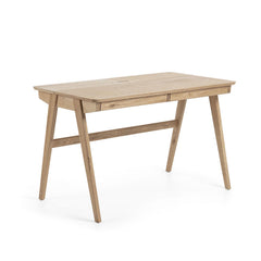 Tavolo Julia in impiallacciato e legno massello di frassino 120 x 65 cm