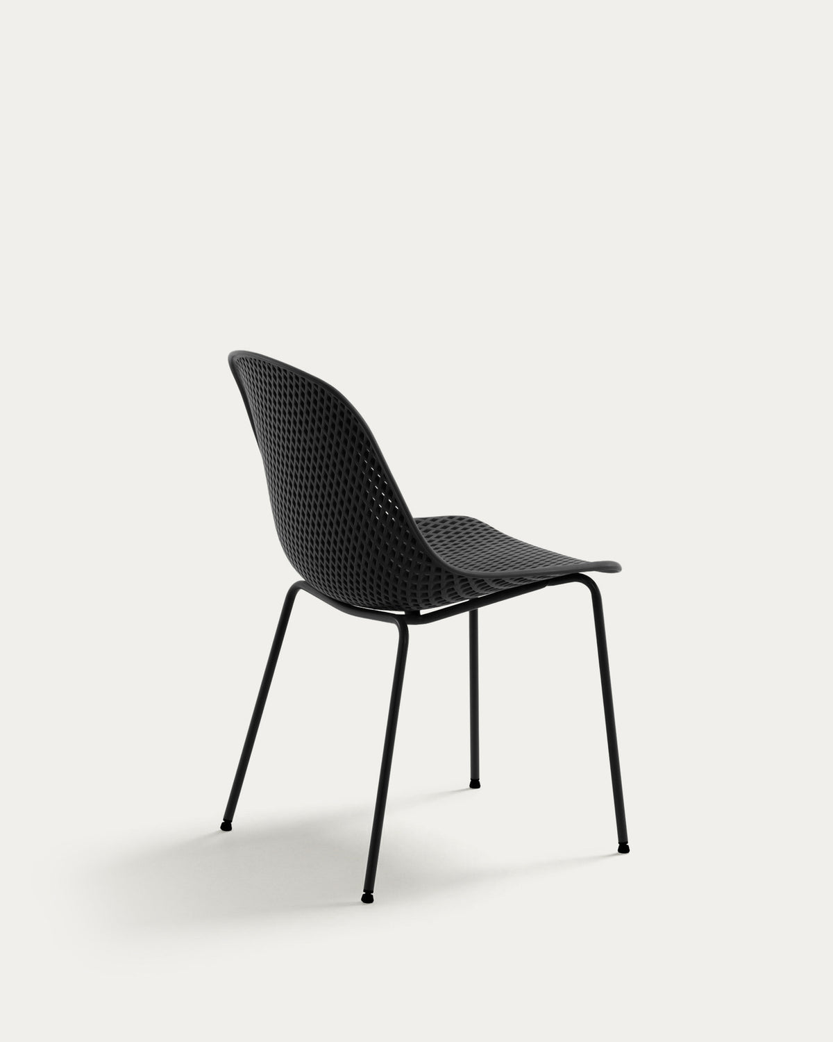 Outdoor Stuhl Quinby grau in Grau präsentiert im Onlineshop von KAQTU Design AG. Gartenstuhl ist von Kave Home