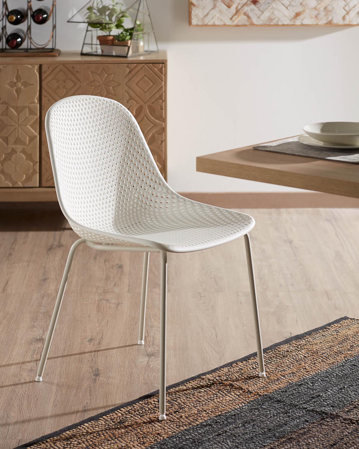 Outdoor Stuhl Quinby weiss