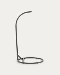 Dalias steel frame for hanging chairs in black