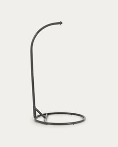 Dalias steel frame for hanging chairs in black
