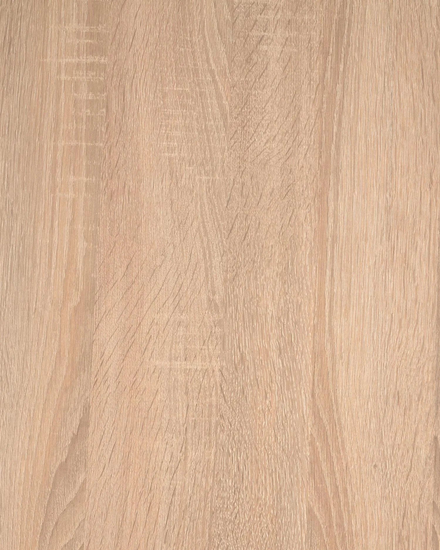 Runder Tisch Niut Ø 120 cm, natur Melamin, schwarze Stahlbeine, modernes Design, langlebig, perfekt für Esszimmer oder Küche.