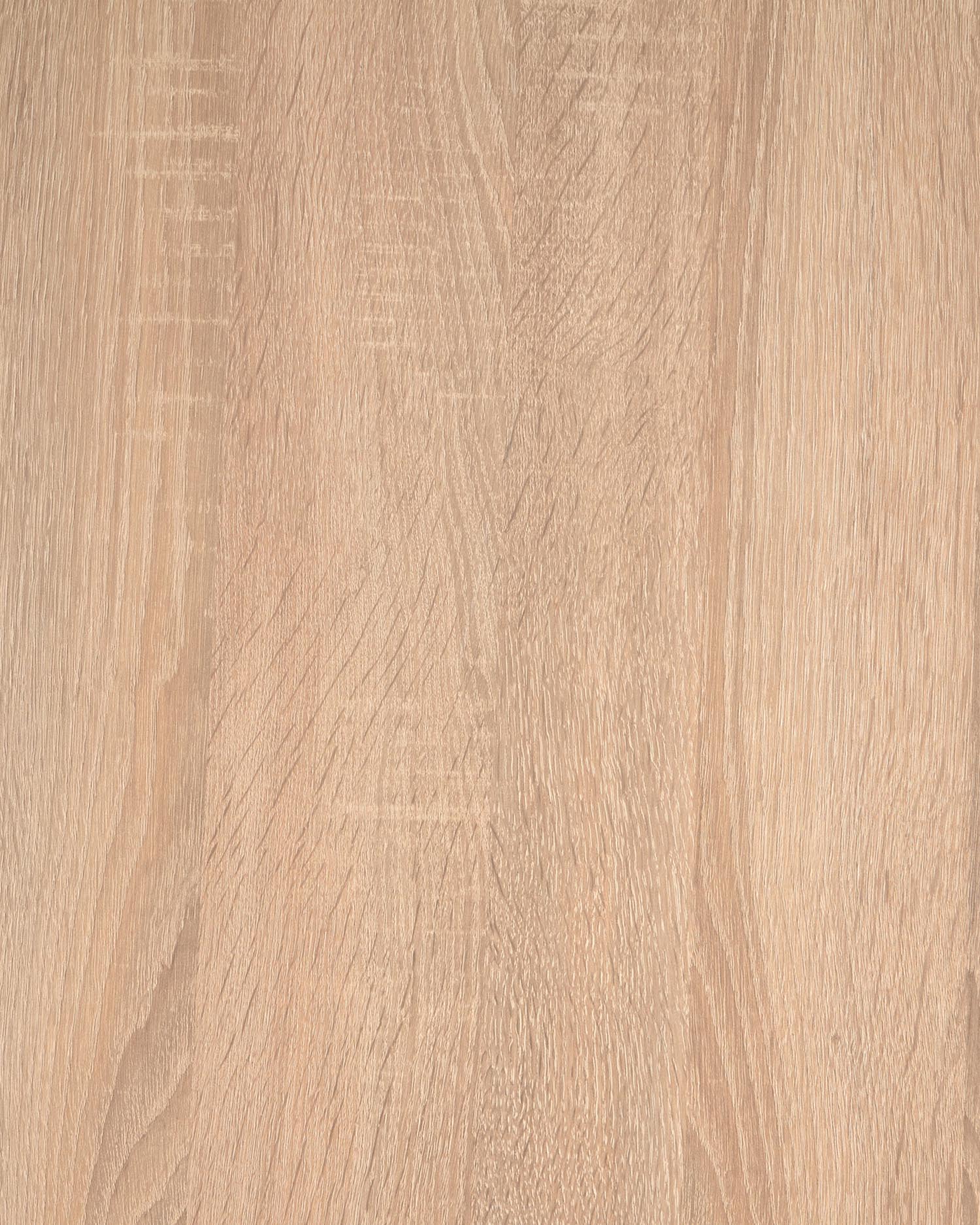Runder Tisch Niut Ø 120 cm, natur Melamin, schwarze Stahlbeine, modernes Design, langlebig, perfekt für Esszimmer oder Küche.