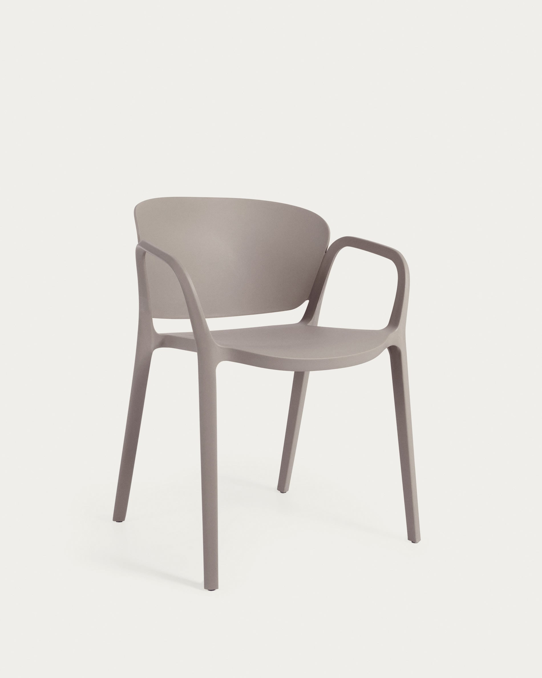 Ania stapelbarer Stuhl 100% outdoor braun