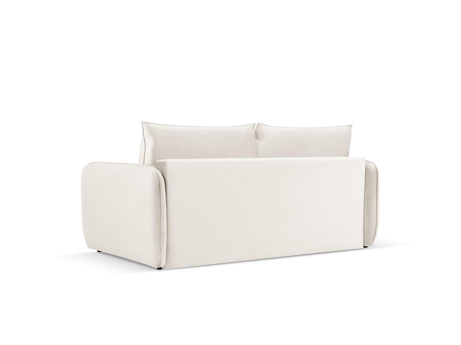 Erleben Sie das vielseitige Vienna Velour Sofa mit Schlaffunktion von Cosmopolitan Design – ideal für kleine Räume und Übernachtungsgäste.