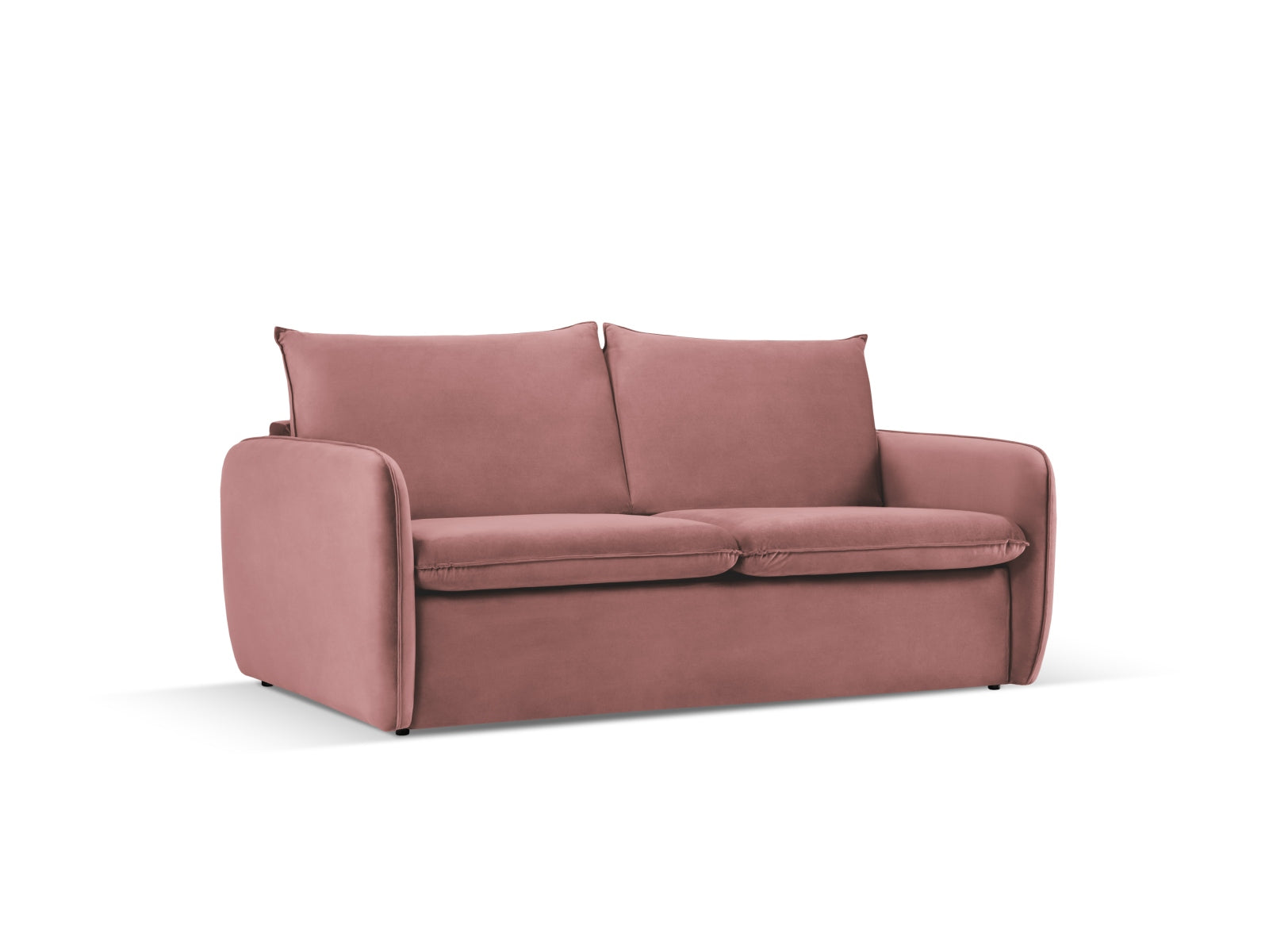Entdecken Sie das elegante Vienna Velour Sofa mit Schlaffunktion von Cosmopolitan Design – der perfekte 2-Sitzer für stilvolle Wohnräume.