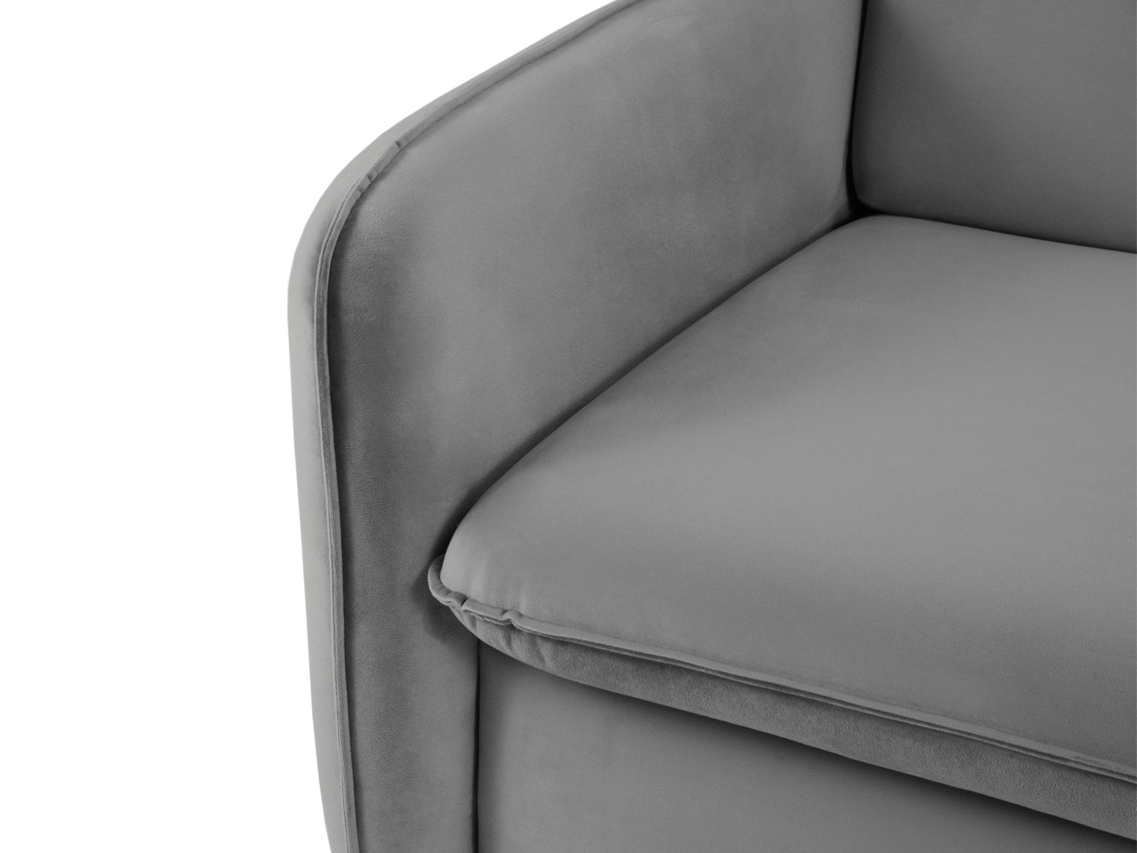 Erleben Sie das vielseitige Vienna Velour Sofa mit Schlaffunktion – ein eleganter 2-Sitzer von Cosmopolitan Design, perfekt für Ihr Zuhause.