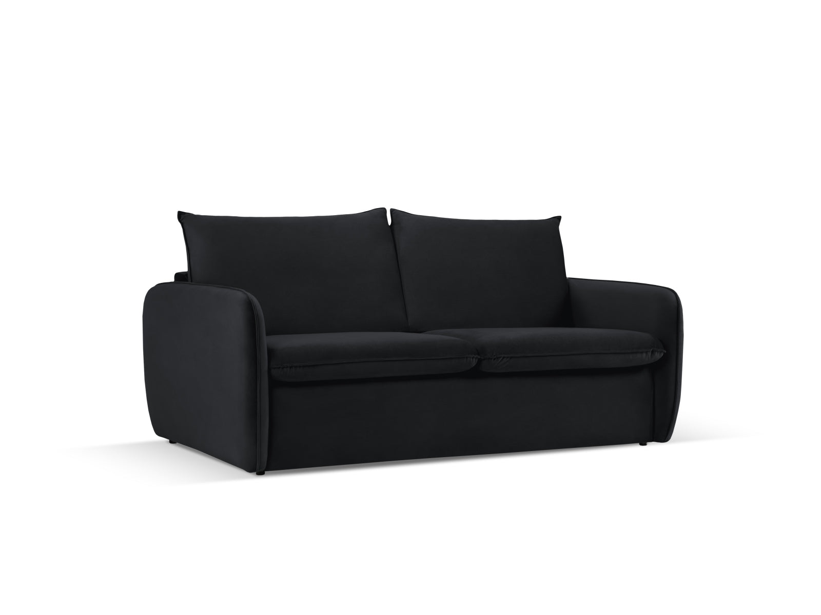 Entdecken Sie das elegante Vienna Velour Sofa mit Schlaffunktion von Cosmopolitan Design – der perfekte 2-Sitzer für stilvolle Wohnräume.