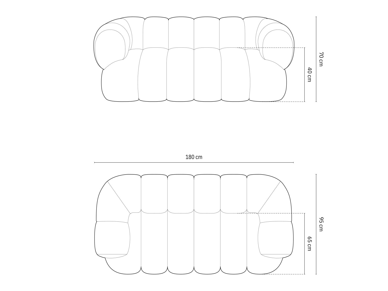 Entdecken Sie das Koge Velour Sofa 2 Sitzer 95cm – stilvoll, komfortabel und perfekt für kleine Räume. Ein Must-Have für Ihr modernes Zuhause!