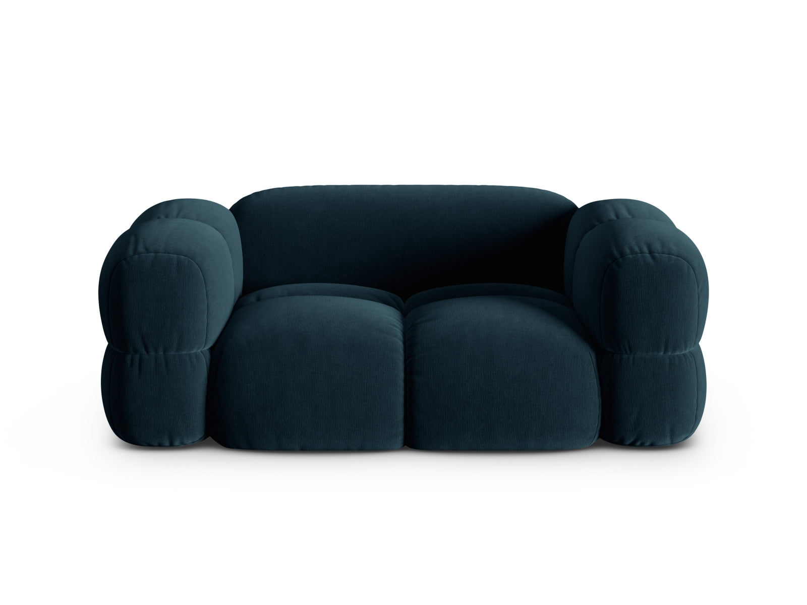 Loretto Velour Sofa 2 Sitzer 100cm in Deep Petrol präsentiert im Onlineshop von KAQTU Design AG. 2er Sofa ist von Cosmopolitan Design