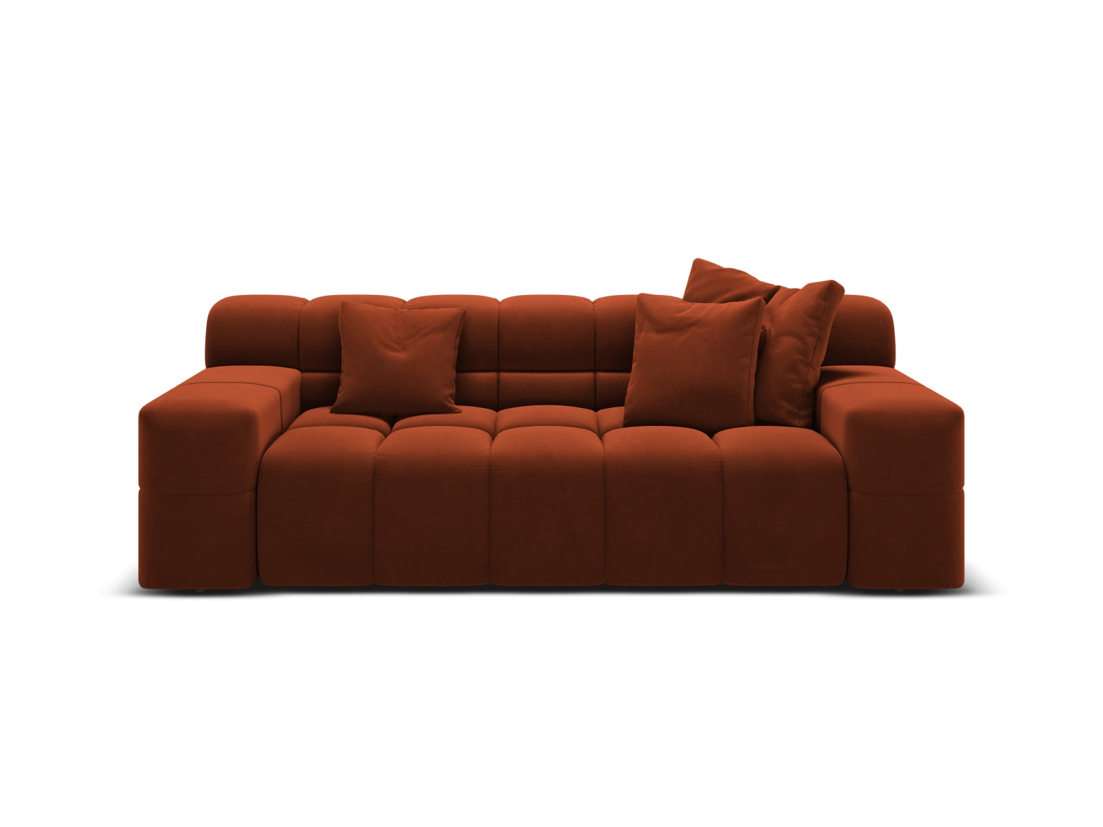 2-Sitzer Sofa Hawaii in Auburn-Magic Velvet präsentiert im Onlineshop von KAQTU Design AG. 2er Sofa ist von Cosmopolitan Design