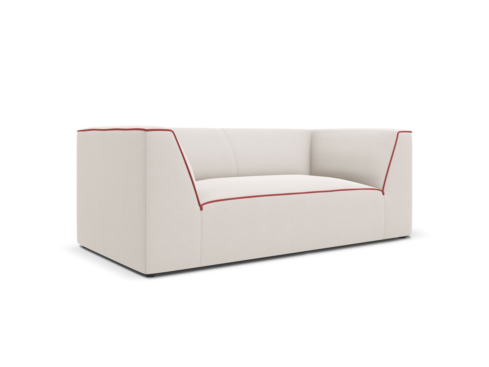 Erleben Sie das Oslo 2-Sitzer Sofa von Cosmopolitan Design – elegantes Velours, optimaler Sitzkomfort und zeitgemässes Design für Ihr Wohnambiente.