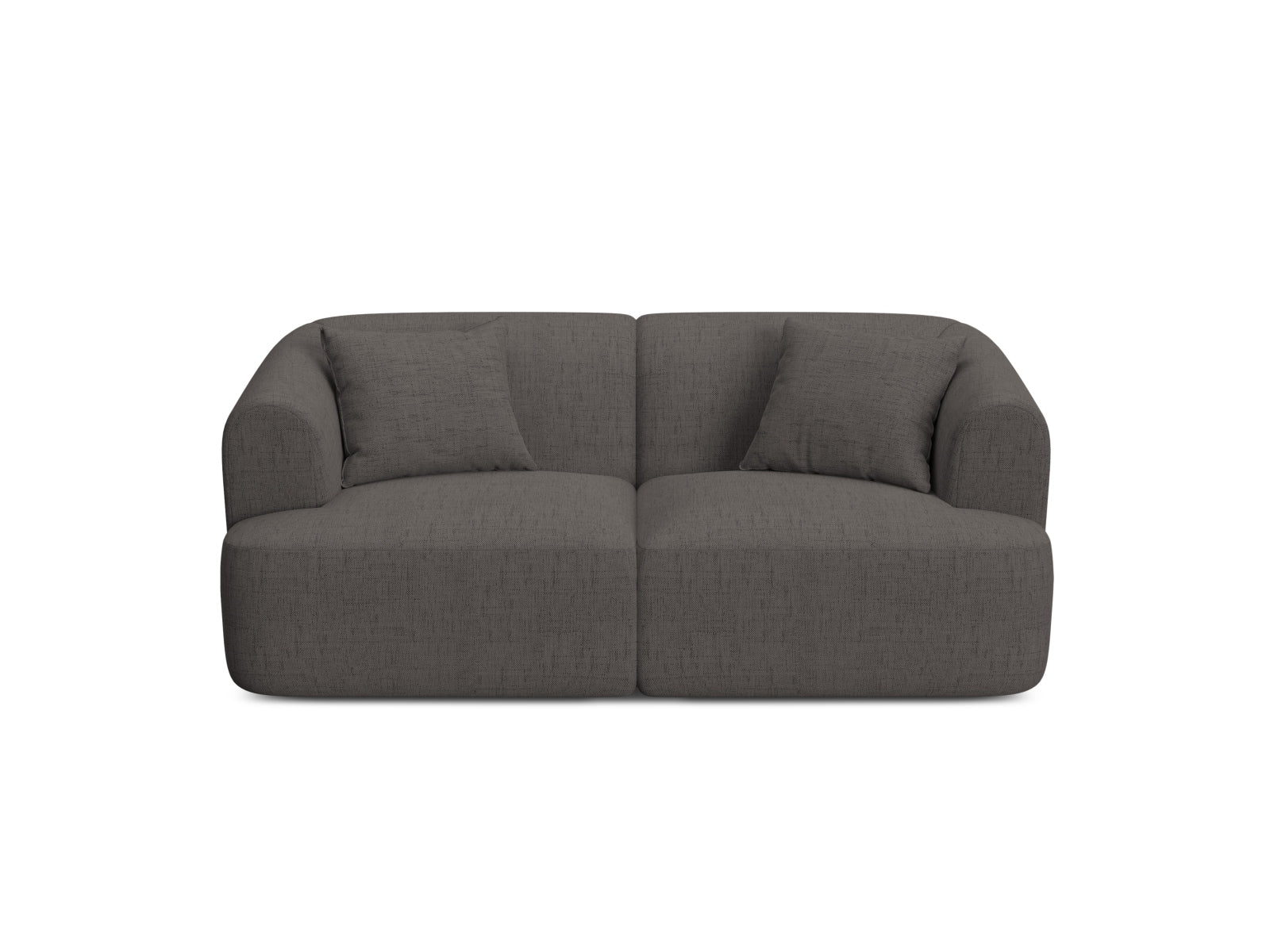 Campi Modular Sofa 2 Sitzer in Grey präsentiert im Onlineshop von KAQTU Design AG. 2er Sofa ist von Cosmopolitan Design