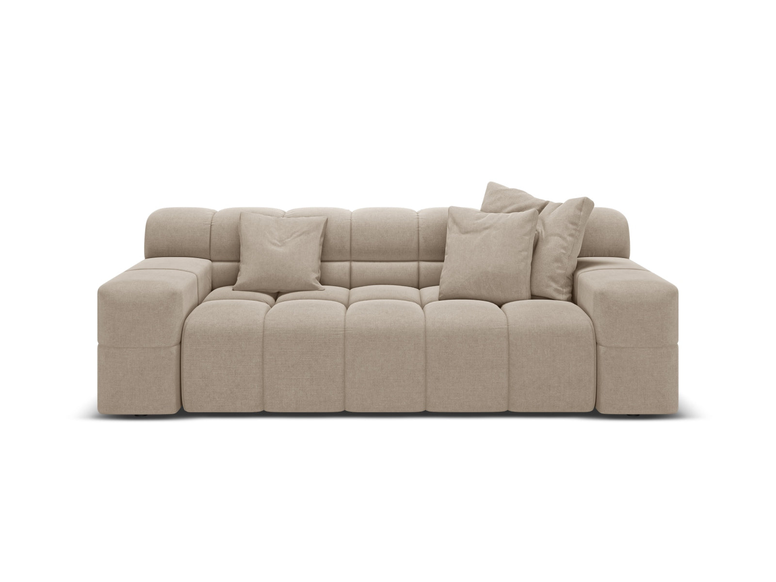 2-Sitzer Sofa Hawaii in Cappuccino-Moly präsentiert im Onlineshop von KAQTU Design AG. 2er Sofa ist von Cosmopolitan Design