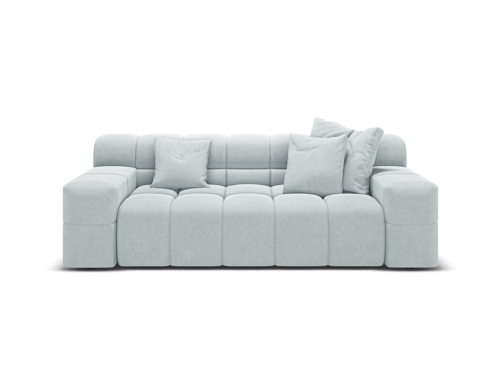 2-Sitzer Sofa Hawaii in Light Grey-Moly präsentiert im Onlineshop von KAQTU Design AG. 2er Sofa ist von Cosmopolitan Design