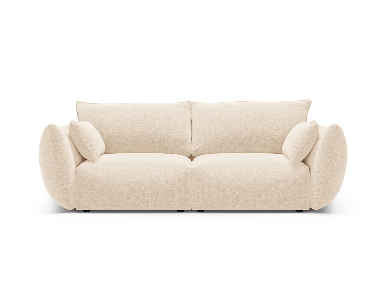 2-Sitzer Sofa Matera in Light Beige-Haga präsentiert im Onlineshop von KAQTU Design AG. 2er Sofa ist von Cosmopolitan Design