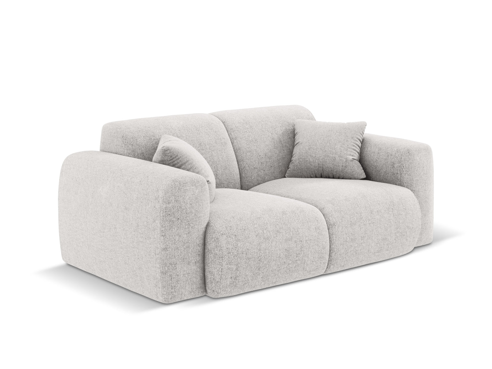 Nolio Sofa 2 Sitzer 95cm in Light Grey präsentiert im Onlineshop von KAQTU Design AG. 2er Sofa ist von Cosmopolitan Design