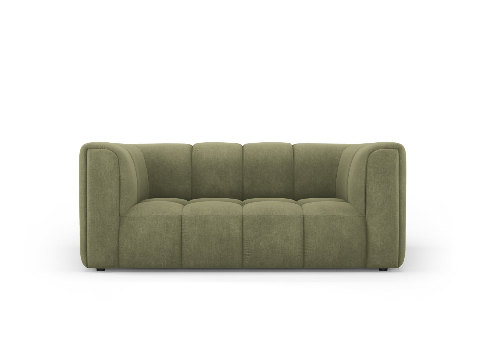 2-Sitzer Sofa Moritz in Light Green-Rebel präsentiert im Onlineshop von KAQTU Design AG. 2er Sofa ist von Cosmopolitan Design