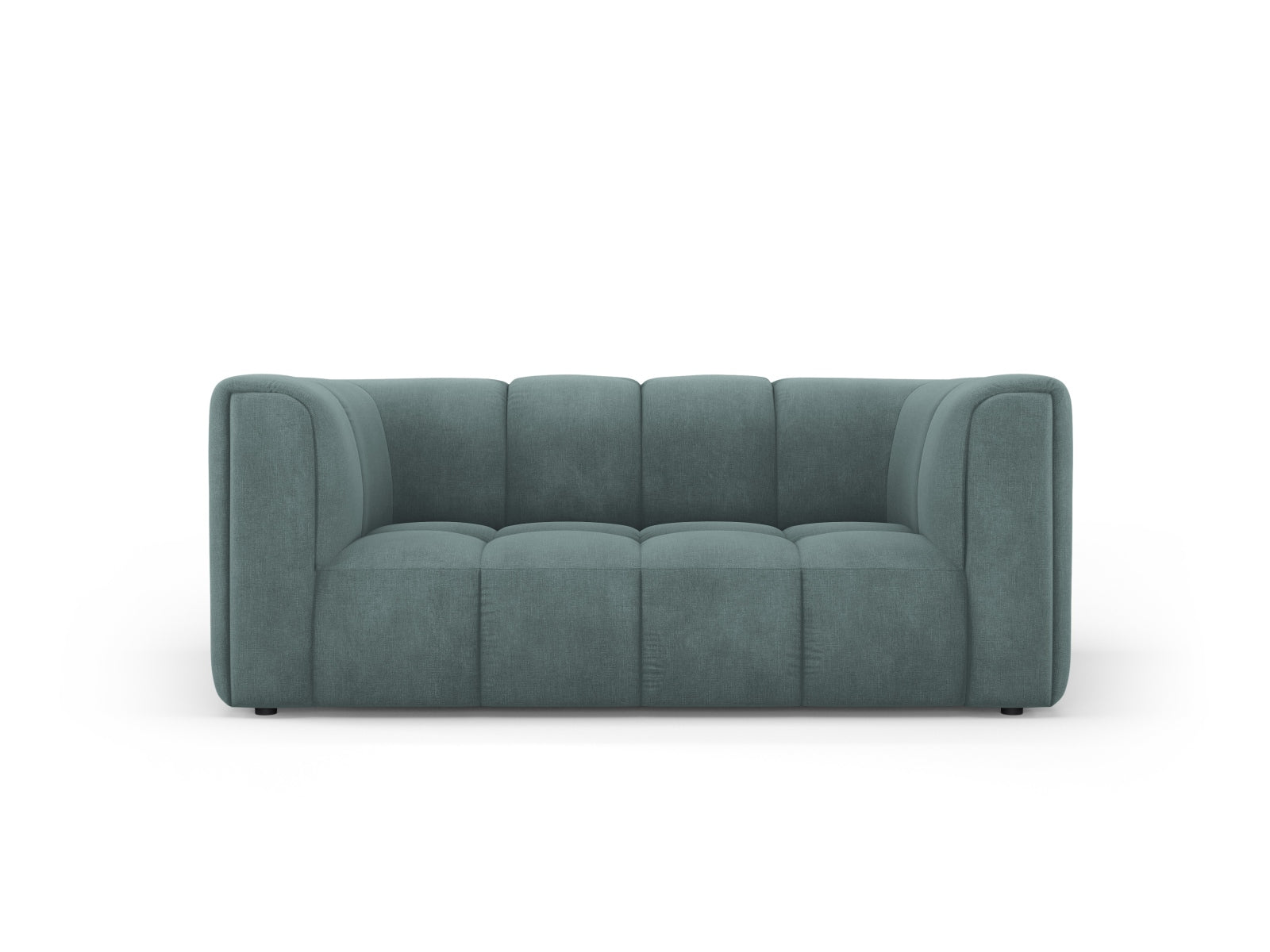 2-Sitzer Sofa Moritz in Sea Green-Rebel präsentiert im Onlineshop von KAQTU Design AG. 2er Sofa ist von Cosmopolitan Design