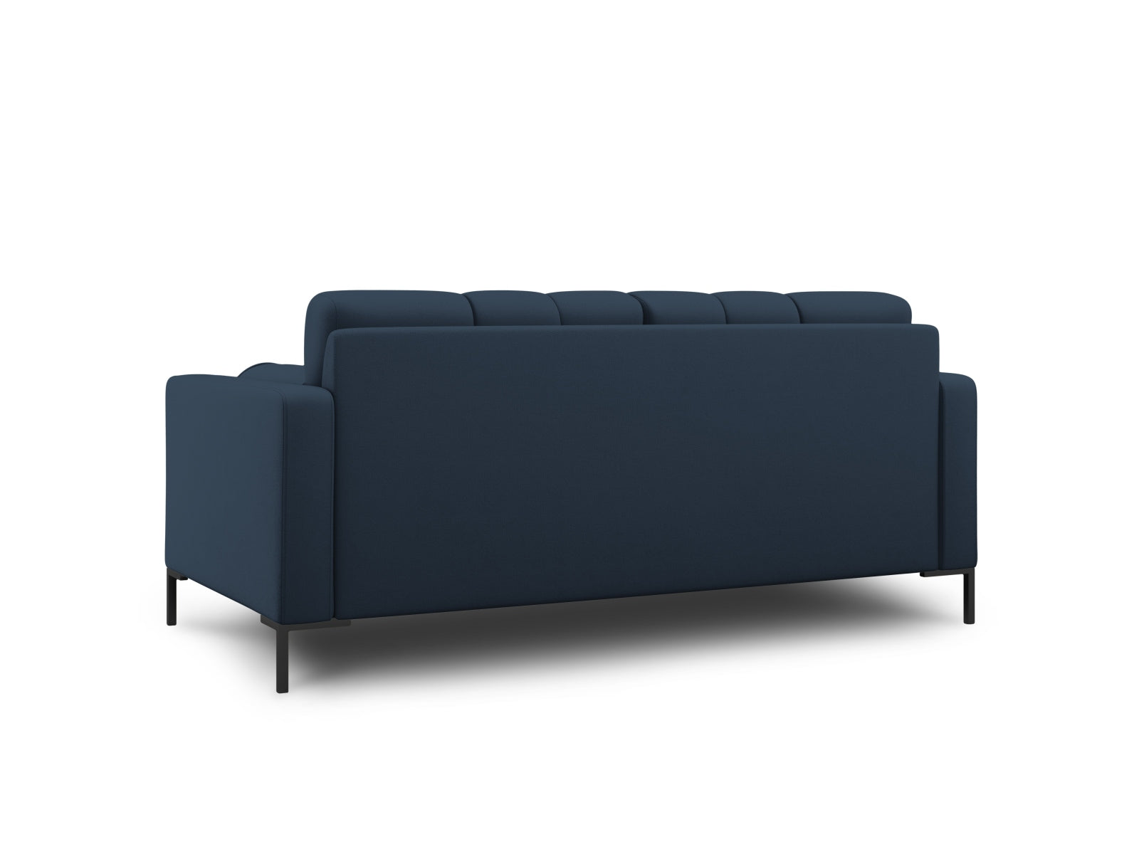 Elegantes 2-Sitzer Sofa Bali in trendigem Blau, ideal für stilvolle Wohnräume und entspannte Stunden, erhältlich bei KAQTU.