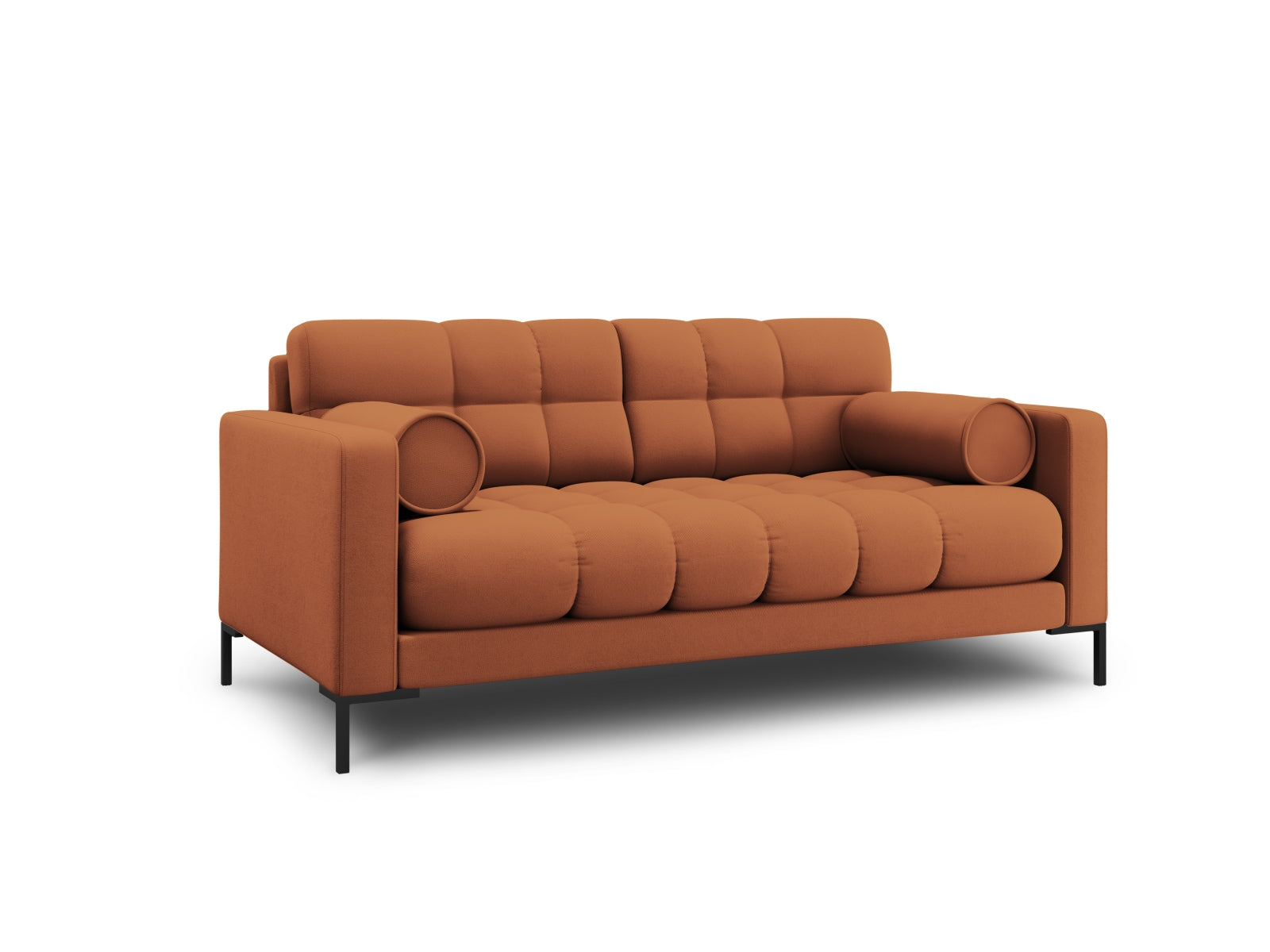 Elegantes 2-Sitzer Sofa Bali in warmem Brick-Neve, ideal für stilvolle Wohnräume, von Cosmopolitan Design.