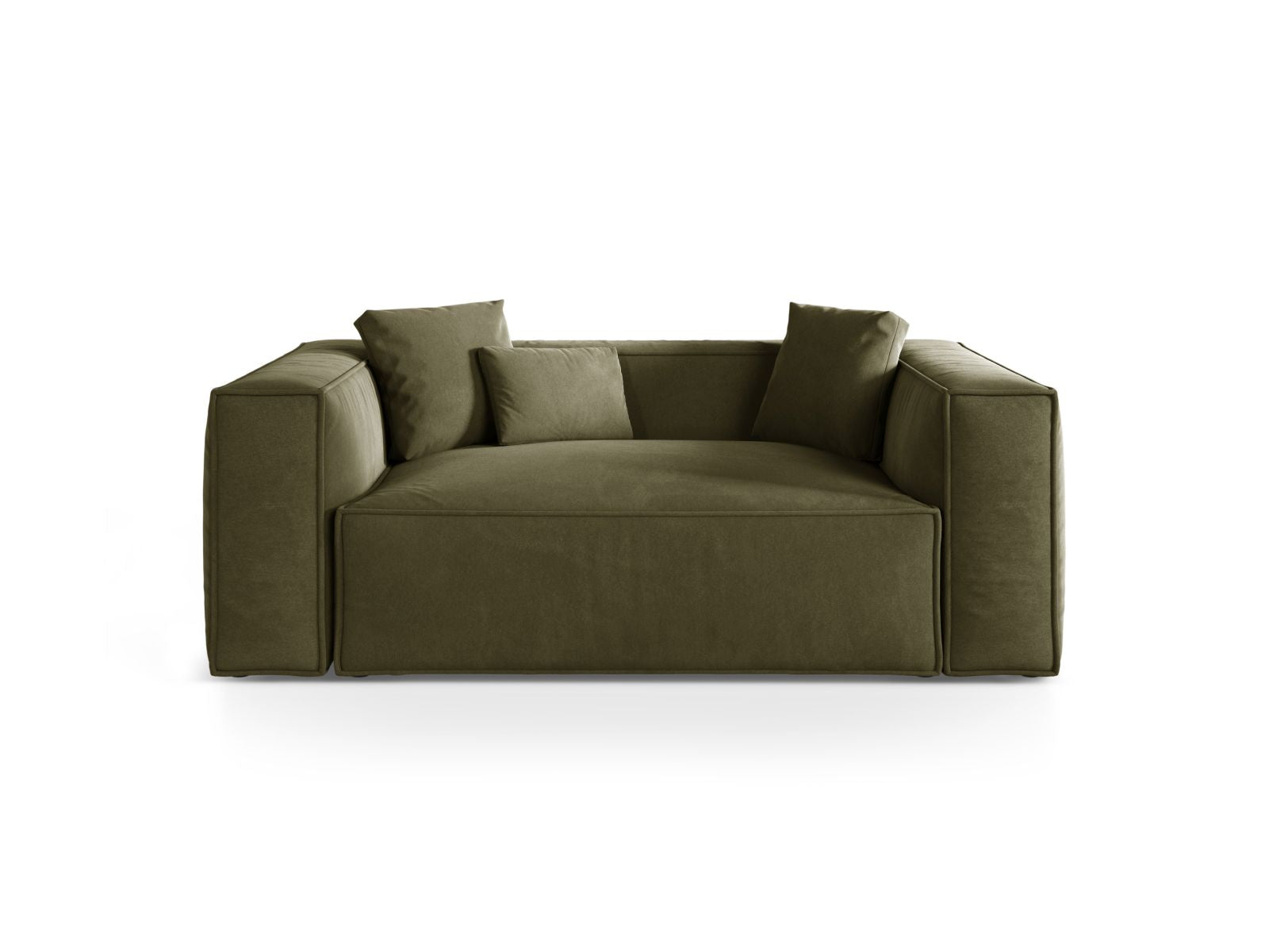 2-Sitzer Sofa Aveiro in Light Green-Casino präsentiert im Onlineshop von KAQTU Design AG. 2er Sofa ist von Cosmopolitan Design