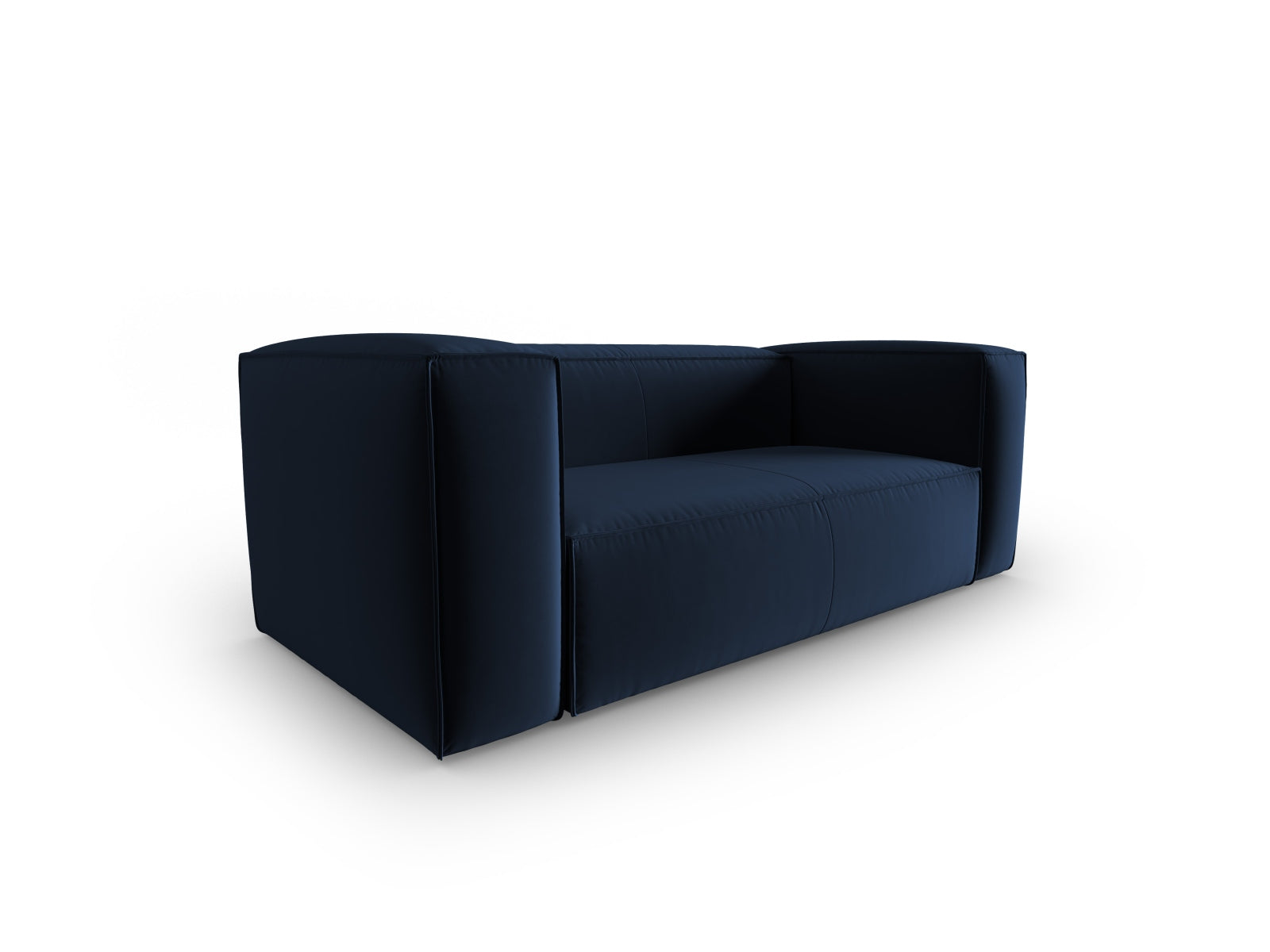 Mackay Velour Sofa 2 Sitzer in Royal Blue präsentiert im Onlineshop von KAQTU Design AG. 2er Sofa ist von Cosmopolitan Design