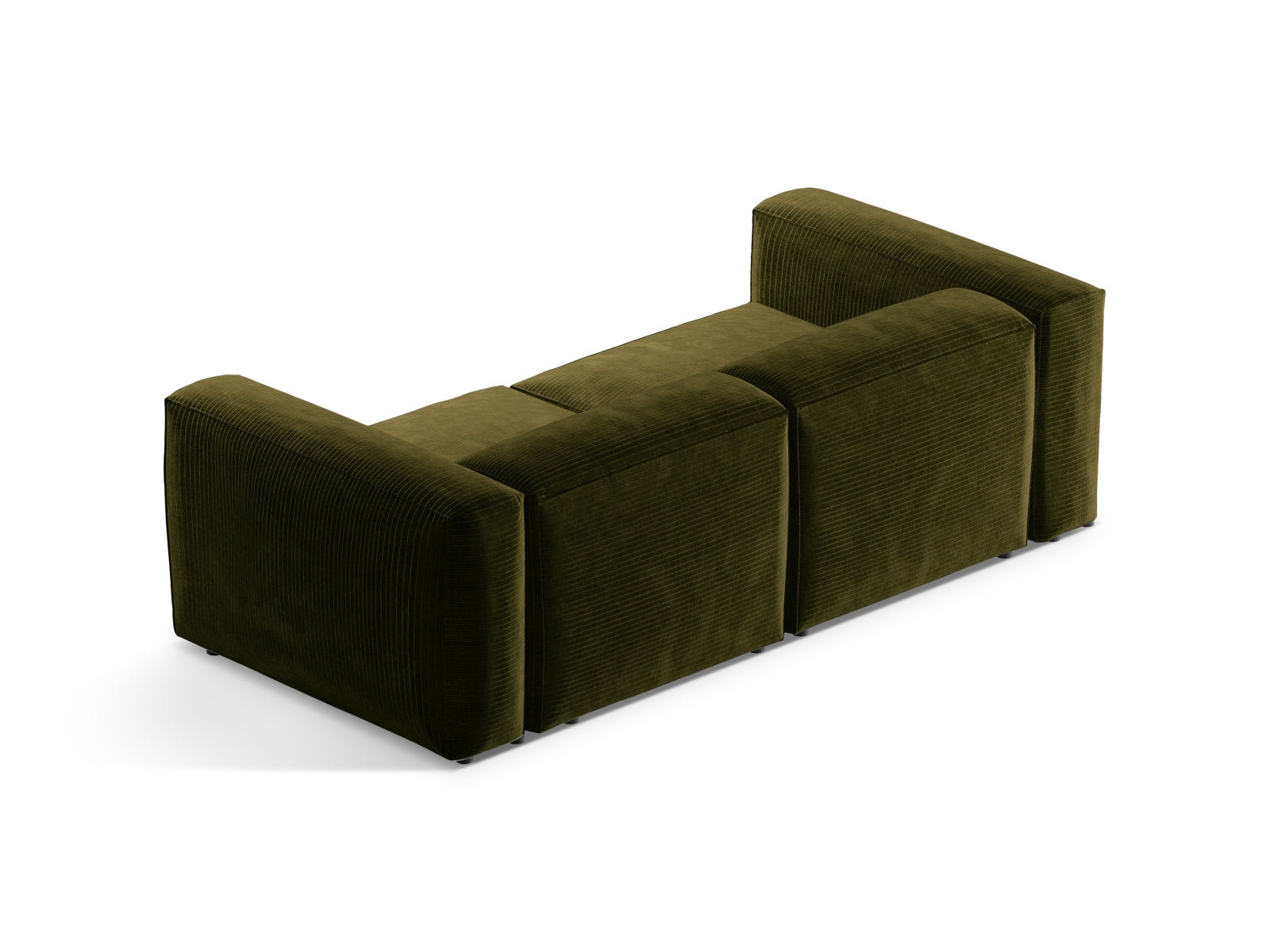 Entdecken Sie das elegante Bergamo Modular Sofa 2 Sitzer von Cosmopolitan Design – perfekt für zeitgemässe Wohnkonzepte und gemütliche Stunden!