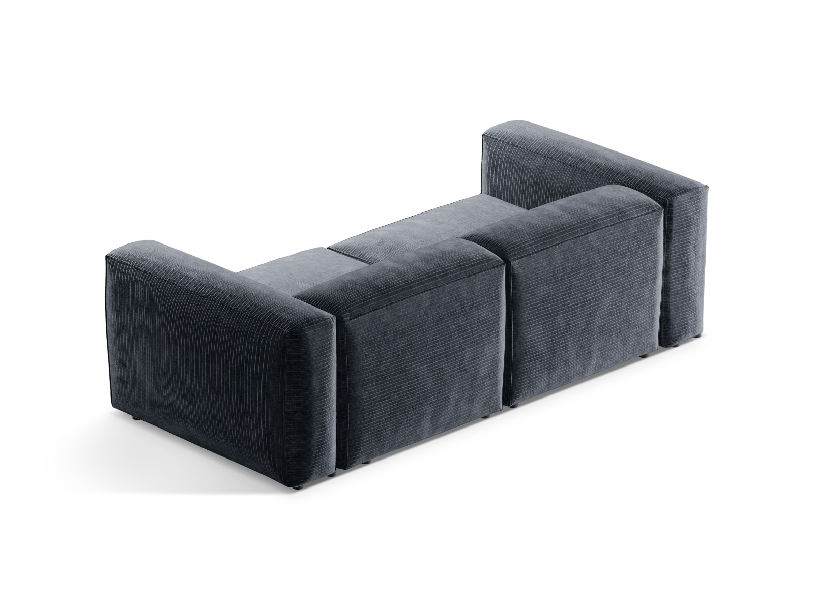 Entdecken Sie das elegante Bergamo Modular Sofa 2 Sitzer von Cosmopolitan Design – perfekt für zeitgemässe Wohnkonzepte und gemütliche Stunden!