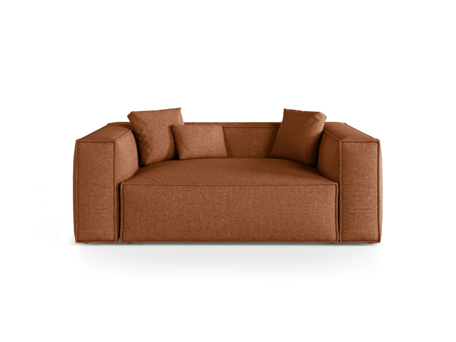 2-Sitzer Sofa Aveiro in Brick-Eden präsentiert im Onlineshop von KAQTU Design AG. 2er Sofa ist von Cosmopolitan Design