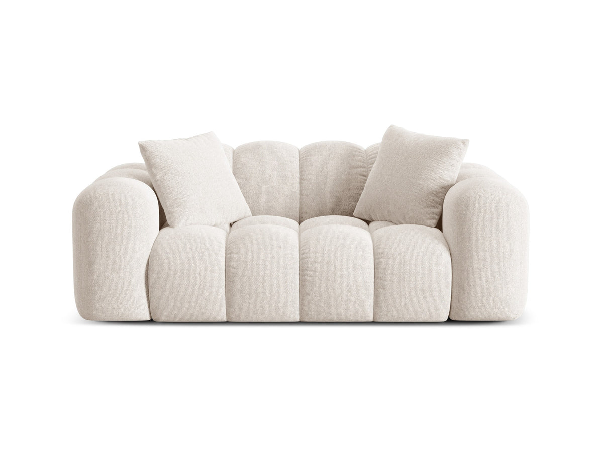 2-Sitzer Sofa Treno in Light Beige-Eden präsentiert im Onlineshop von KAQTU Design AG. 2er Sofa ist von Cosmopolitan Design