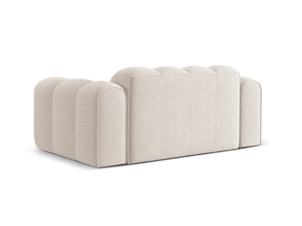 2-Sitzer Sofa Treno in Light Beige-Eden präsentiert im Onlineshop von KAQTU Design AG. 2er Sofa ist von Cosmopolitan Design