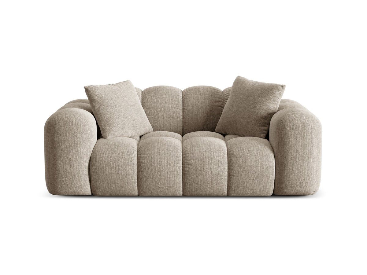 2-Sitzer Sofa Treno in Dark Beige-Eden präsentiert im Onlineshop von KAQTU Design AG. 2er Sofa ist von Cosmopolitan Design
