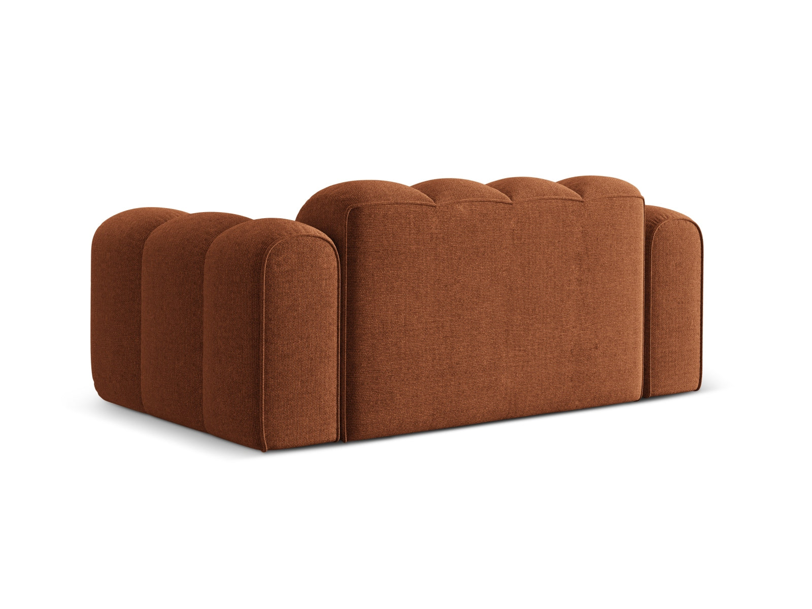 Elegantes 2-Sitzer Sofa Treno in Brick-Eden, ideal für stilvolle Wohnräume und entspannte Stunden, erhältlich bei KAQTU.