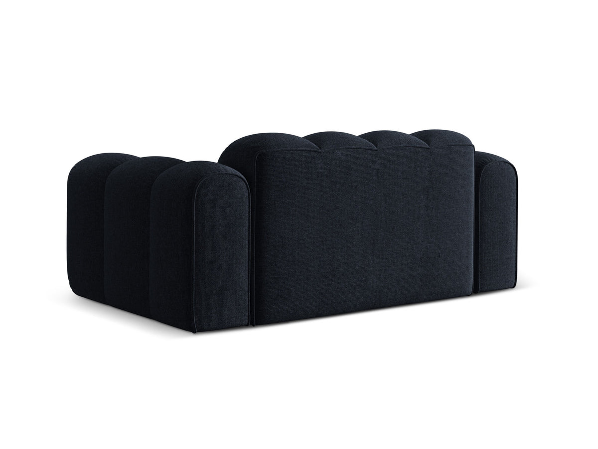 2-Sitzer Sofa Treno in Navy Blue-Eden präsentiert im Onlineshop von KAQTU Design AG. 2er Sofa ist von Cosmopolitan Design