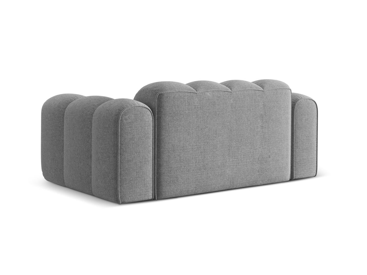 2-Sitzer Sofa Treno in Light Grey-Eden präsentiert im Onlineshop von KAQTU Design AG. 2er Sofa ist von Cosmopolitan Design