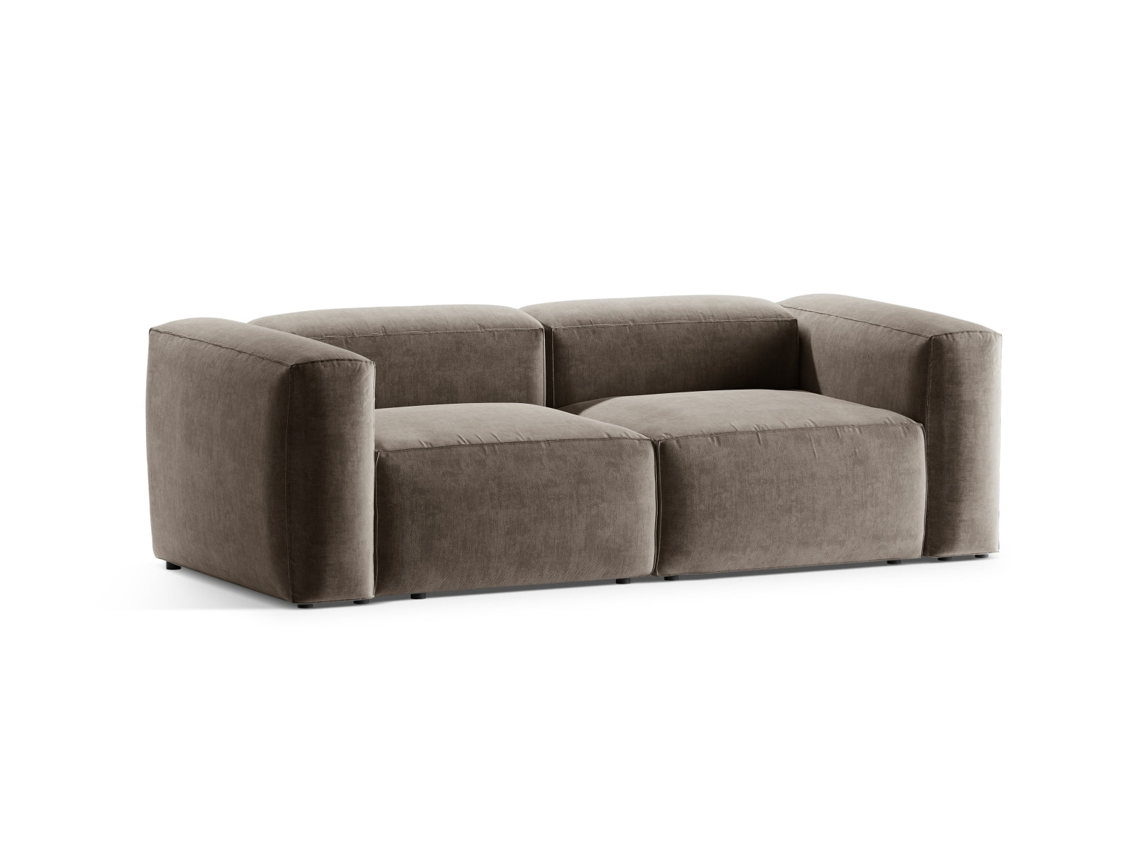 Entdecken Sie das elegante Bergamo Modular Sofa 2 Sitzer von Cosmopolitan Design – perfekt für zeitgemässe Wohnkonzepte und gemütliche Stunden!