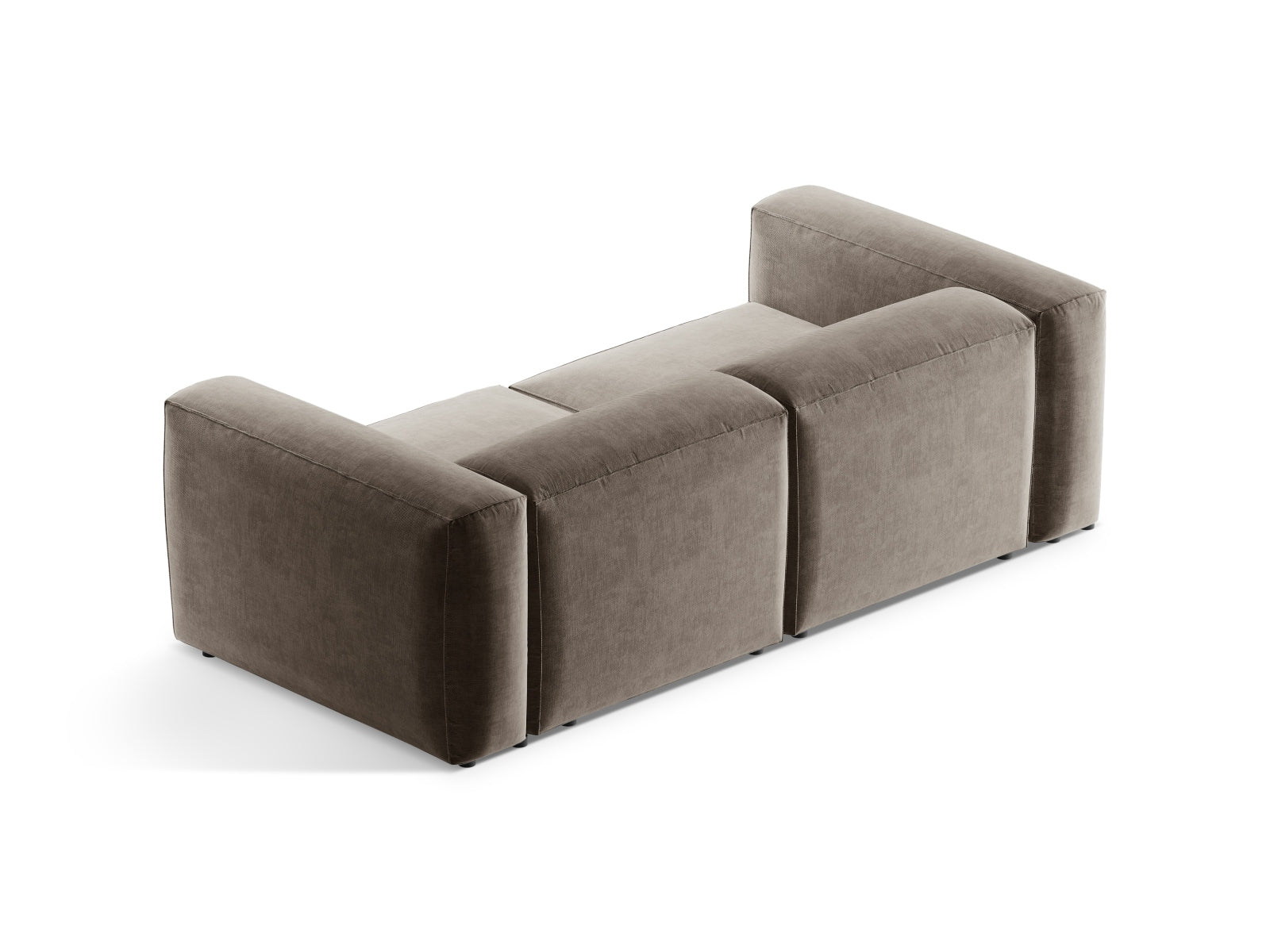 Erleben Sie das stilvolle Bergamo Modular Sofa 2 Sitzer von Cosmopolitan Design – ideal für moderne Wohnräume und entspannte Momente!