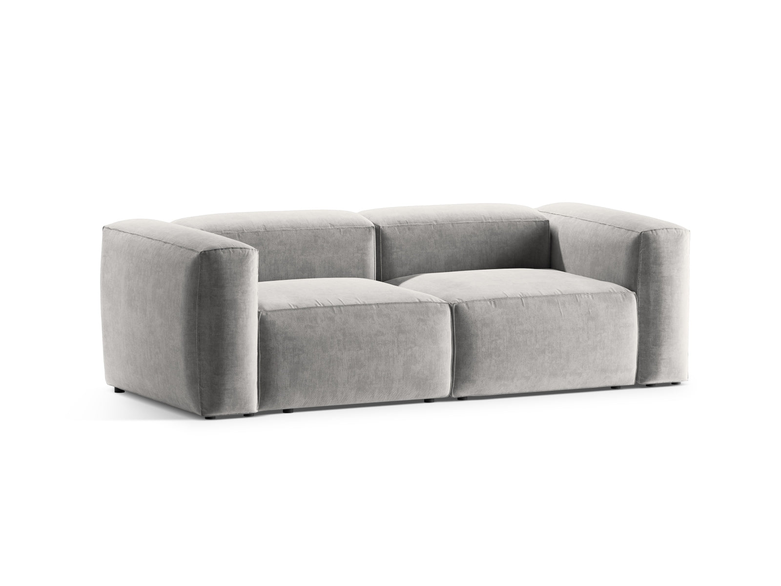 Entdecken Sie das elegante Bergamo Modular Sofa 2 Sitzer von Cosmopolitan Design – perfekt für zeitgemässe Wohnkonzepte und gemütliche Stunden!