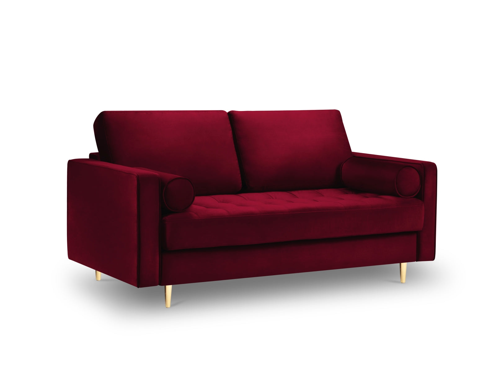 2-Sitzer Sofa Aspen in Red-Salvador präsentiert im Onlineshop von KAQTU Design AG. 2er Sofa ist von Cosmopolitan Design